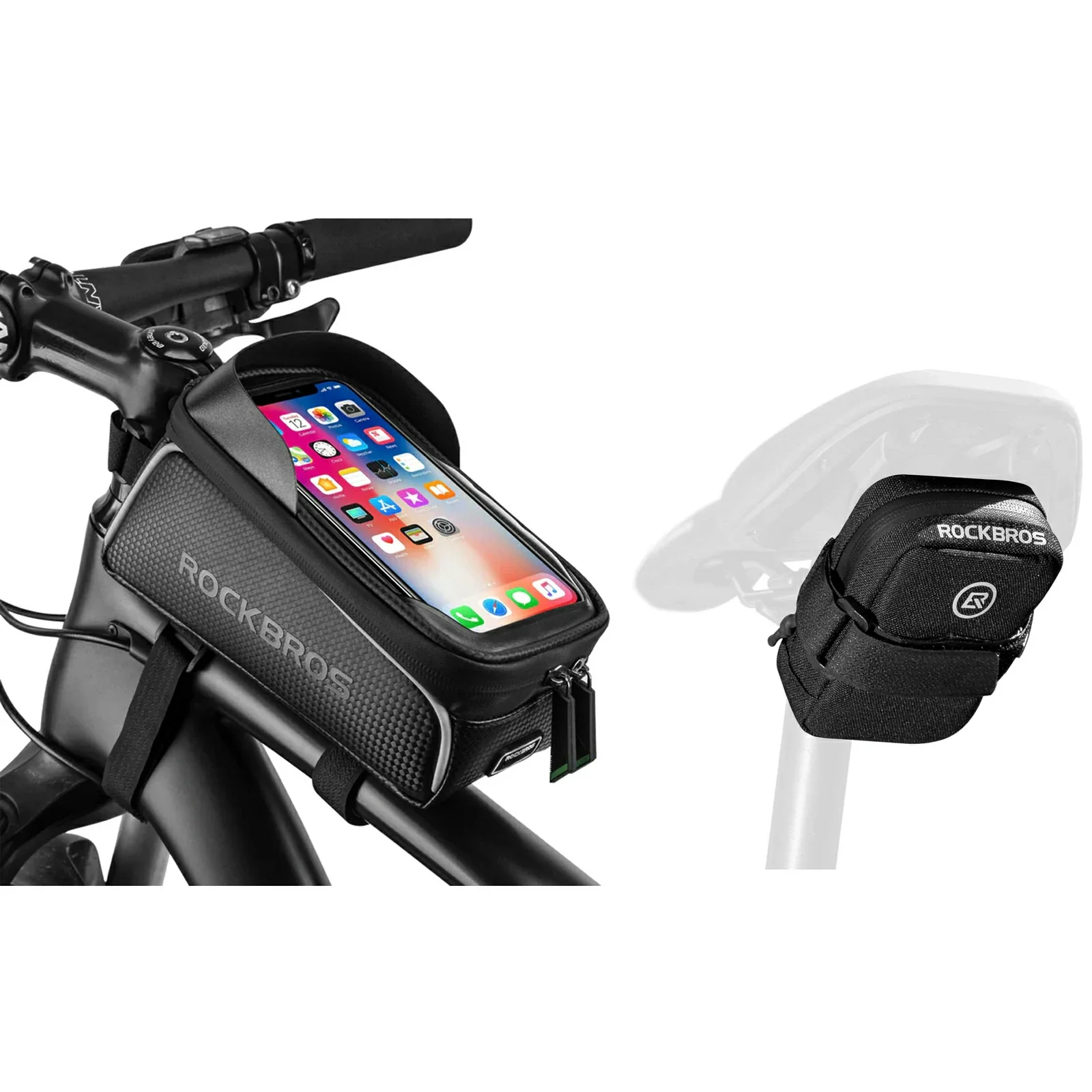 Versatile Bike Top Tube Bags for Easy Access